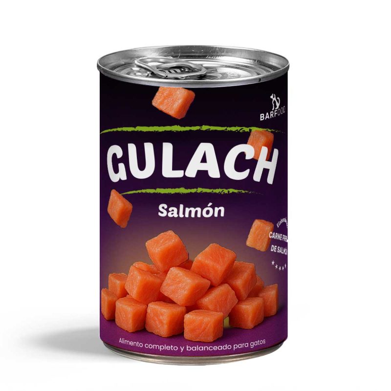 Gulach de Salmón para Gatos