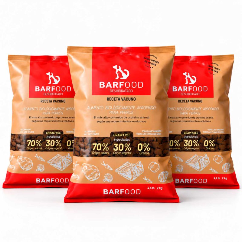 Cyber 3x2 Vacuno Perro 2 Kg